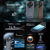 Oukitel WP35 5G Rugged Phone Dual SIM 8GB+256GB